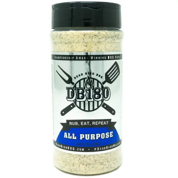 DB180 All Purpose Seasoning - Award Winning Spice Blend 13.5oz Bottle