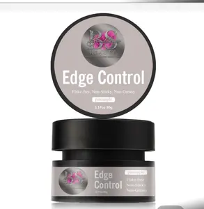 EDGE CONTROL- PINAPPLE SCENT-NON-GREASY- NO FLAKING-SMOOTH EDGES 24 hours hold - Stylists tested edge control for all hair types Braidstorms hair care Gel Haircare