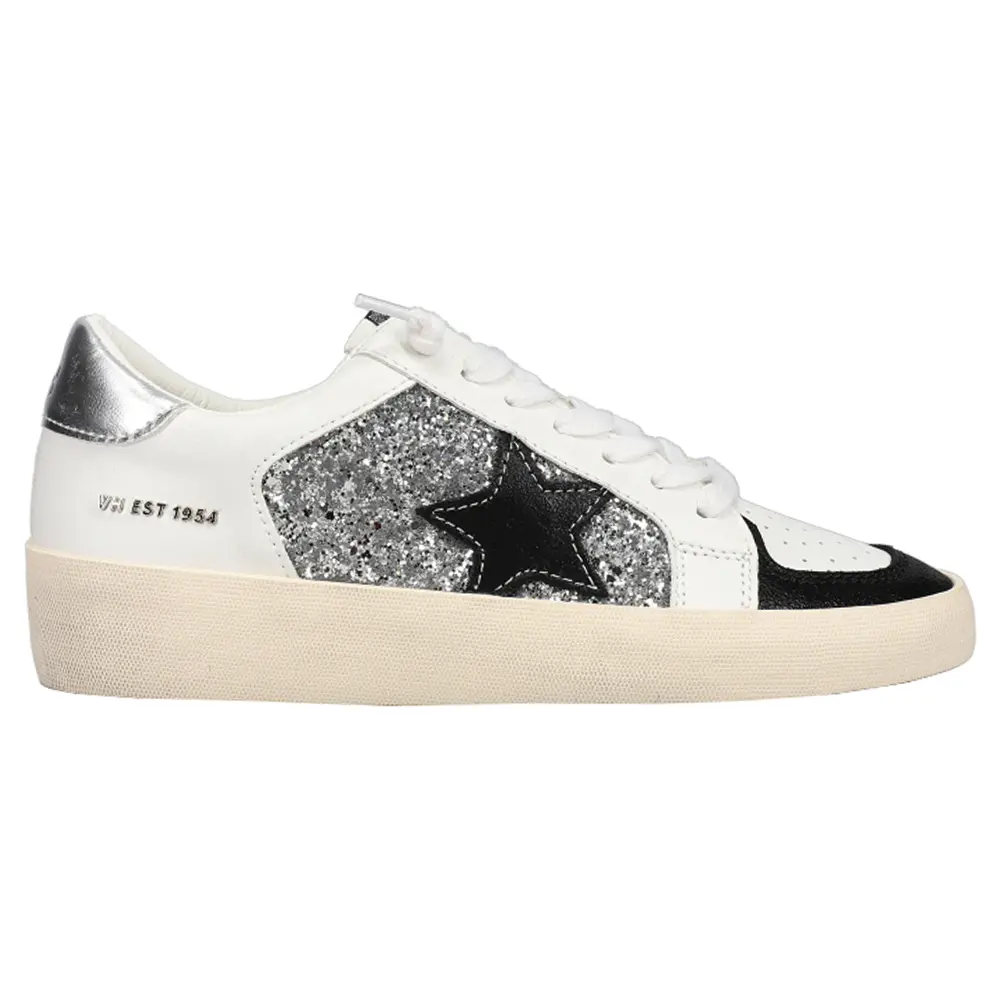 Vintage Havana Womens Jazmin Lace Up Sneakers Shoes Casual - White