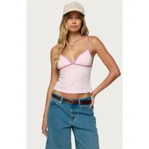 Edikted Women's Leona Contrast Tank Top