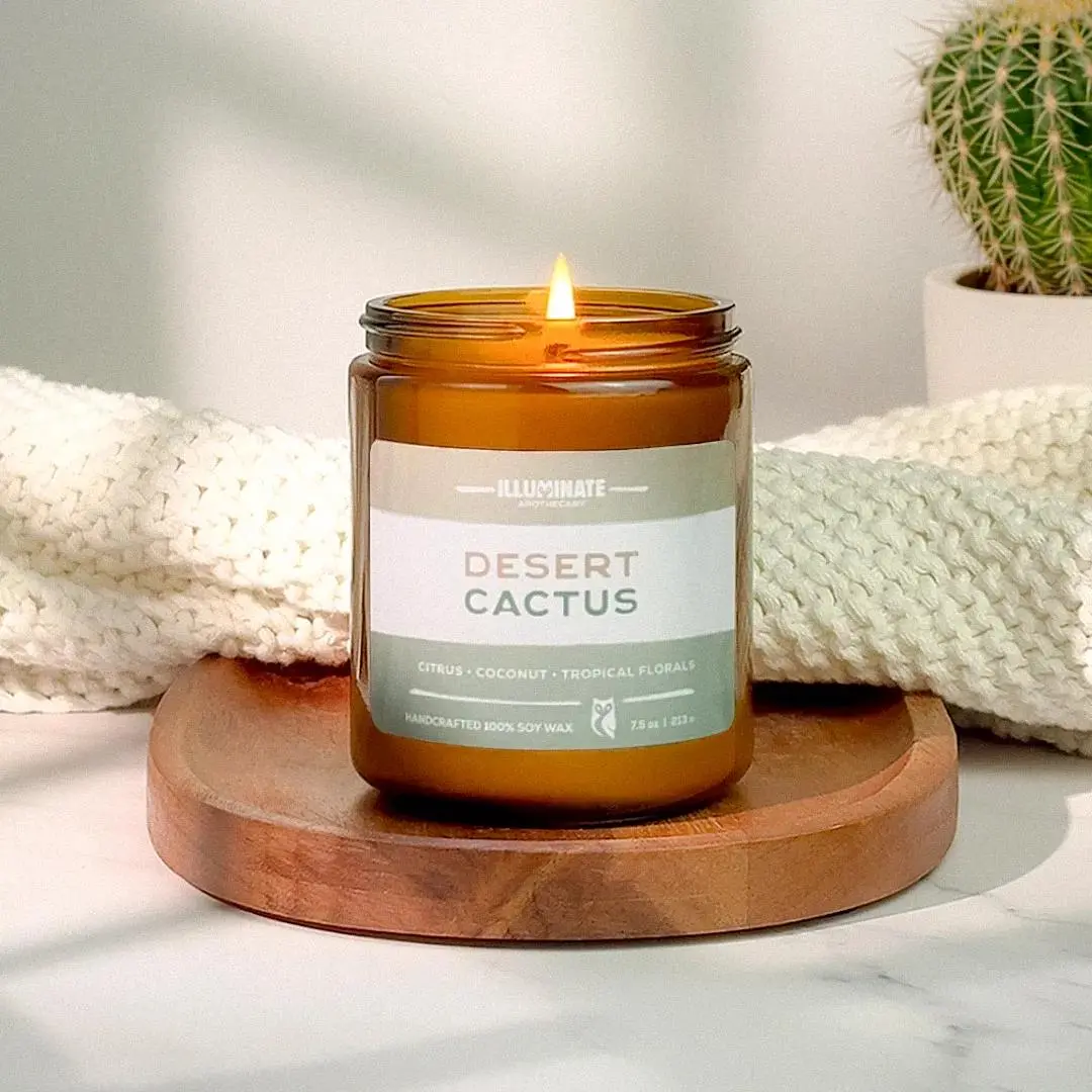 Desert Cactus Candle