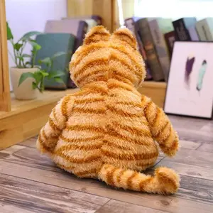 Cute Fat Cat Plush Toy 11.8-inch Large Funny Kitten Doll Cat Stuffed Animal Christmas Birthday Gift Cute Fat Cat Plush Toy 11.8-inch Large Funny Kitten Doll Cat Stuffed Animal Christmas Birthday Gift