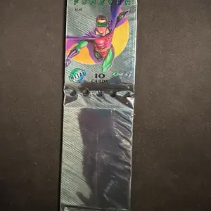 1995 Fleer Metal Batman Forever Jumbo Packs, 2-Pack Bundle