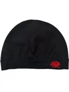 Embroidered Streetwear Skull Hat, Retro Knit Y2K Style, Multicolor Dopamine Aesthetic, Perfect for Hip-Hop Fashion Enthusiasts