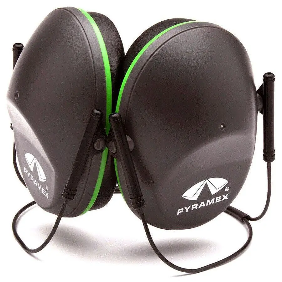 Behind-the-Head Safety Earmuffs with Adjustable Neckband, Unisex Foam Hearing Protection with NRR 22 dB for Hunting & Hard Hat Use, Safety Gear, Sports, Outdoor, Soft Foam, Tilting Cups, 22 Db Nrr, Earcups Tilt, Effective Hearing Protection, Large Soft Fo