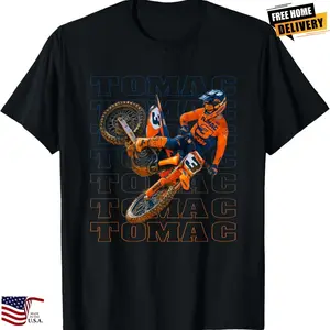 Eli-Tomac 2026 Motocross Supercross - Bike Race Gift Unisex T-Shirt, for Men, for Women, Menswear, Sports Fan Gift