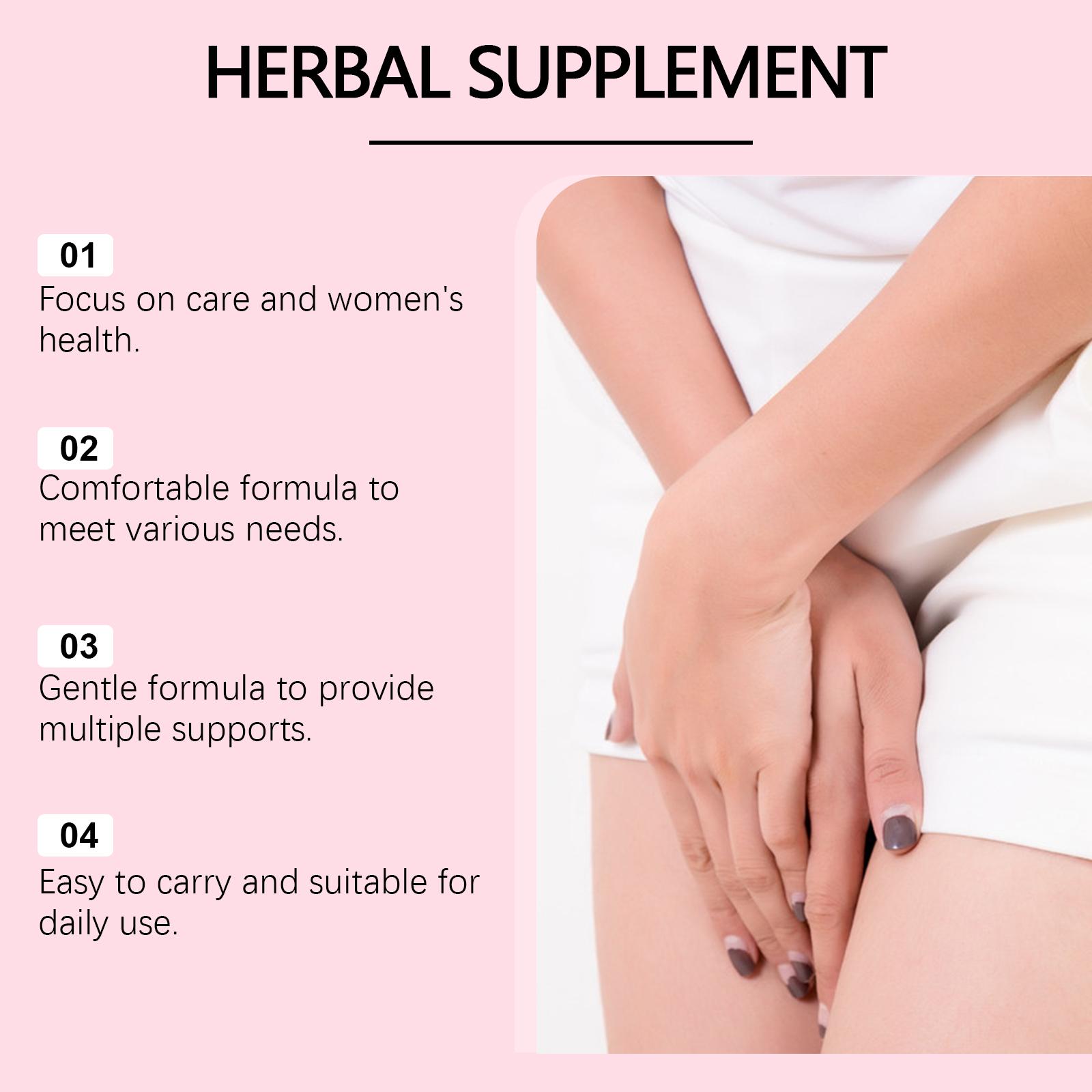 Googeer Women's Vaginal Health Supplement Capsule, Gentle Intimate Care for Women, Supports Feminine Wellness & Comfort, Natural Body Treatment Capsule for Daily Vaginal Health Care, Helps Maintain Balance & Freshness for Women’s Intimate Hygiene