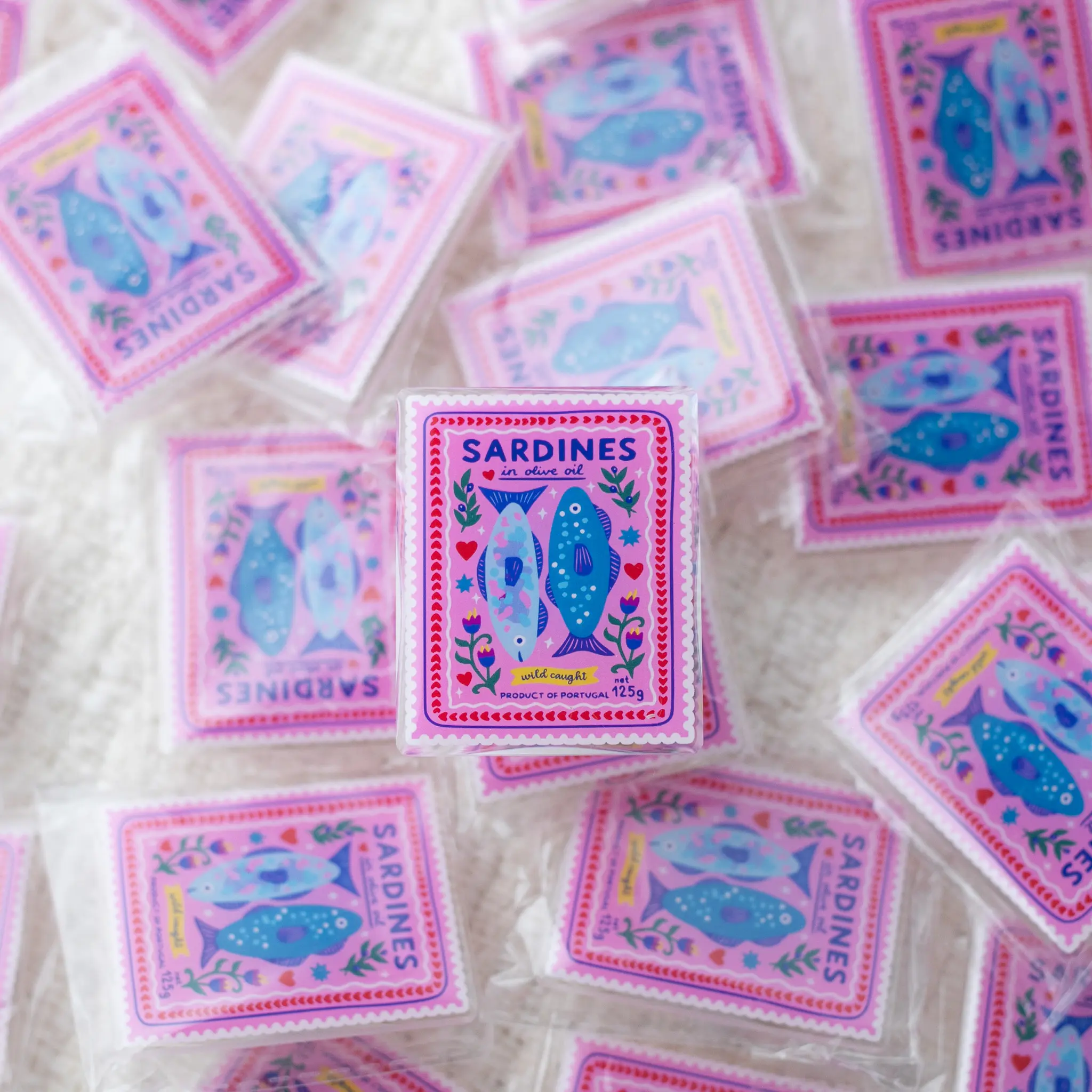 Pink Sardines Kindle Grip 3M, Funny Preppy Bookish Gifts, Booktok Gifts, Cute iPhone Grip, Kindle & Kobo Accessories, Kindle Girlie, Reader Gifts, Phone Accessories