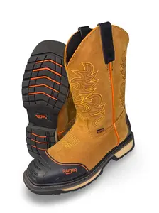 Bota De Trabajo Hunter Miel Para Caballero