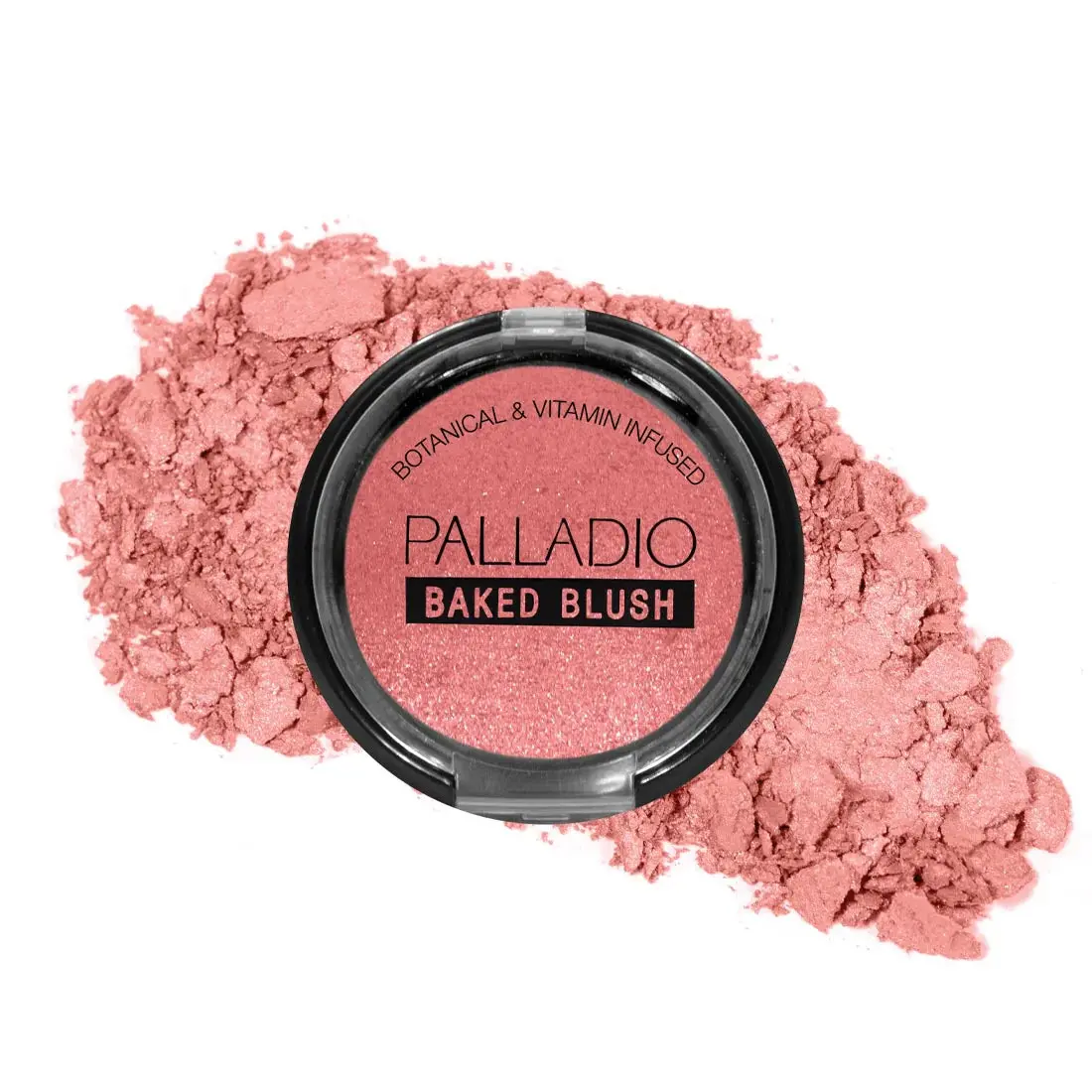 Palladio Baked Blush - Pigmented Makeup, Easy to Blend, Highly Buildable, Apply Dry or Wet, Long Lasting