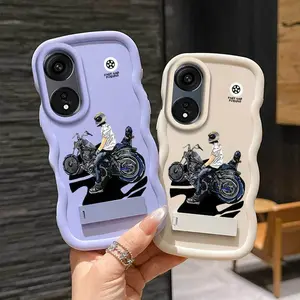 1 Piece Dazed Motorcyclist Suitable For OPPO A78 5G Phone Case Cover Made From Flexible A78 5G Providing Stylish And Stand Experience In Sports