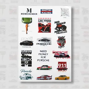 Car Graphic Sticker Racing Car Sticker