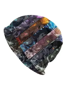 1 pc Hat Demon Slayer Fashion Caps For Men Women Skullies Beanies Ski Caps Soft Bonnet Hats