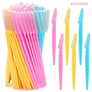 ✨ 6-18 Pcs Eyebrow & Beard Shaper Set – Exfoliating & Shaping Tool for Eyebrows and Beard – Facial Grooming Essential for Men & Women