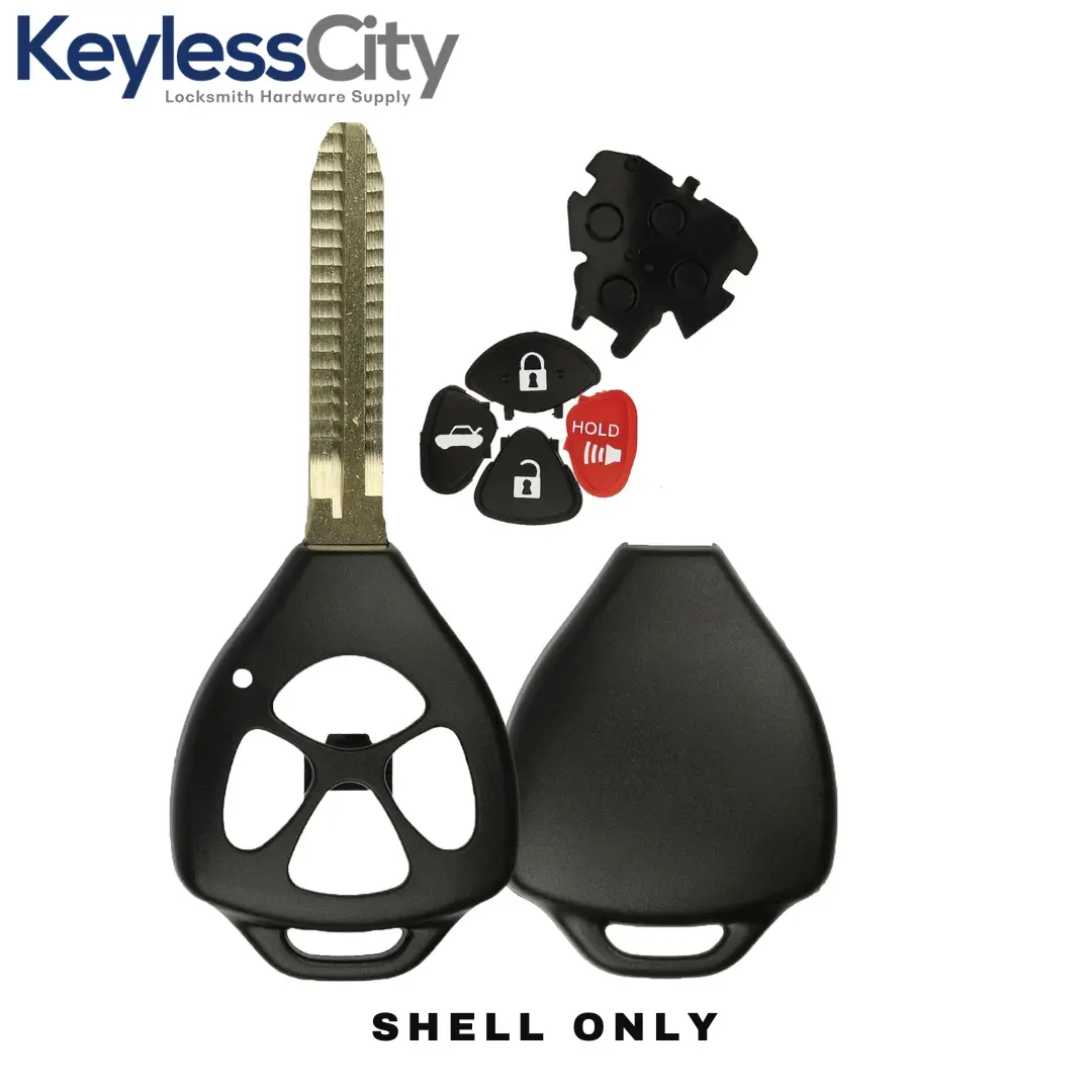 2005-2012 Toyota Scion / 4-Button Remote Head Key Shell / TR47 / HYQ12BBY, GQ4-29T