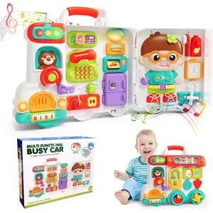 Christmas Multi-Element Decorative Board – Festive Tabletop Display with Interactive-Style Design