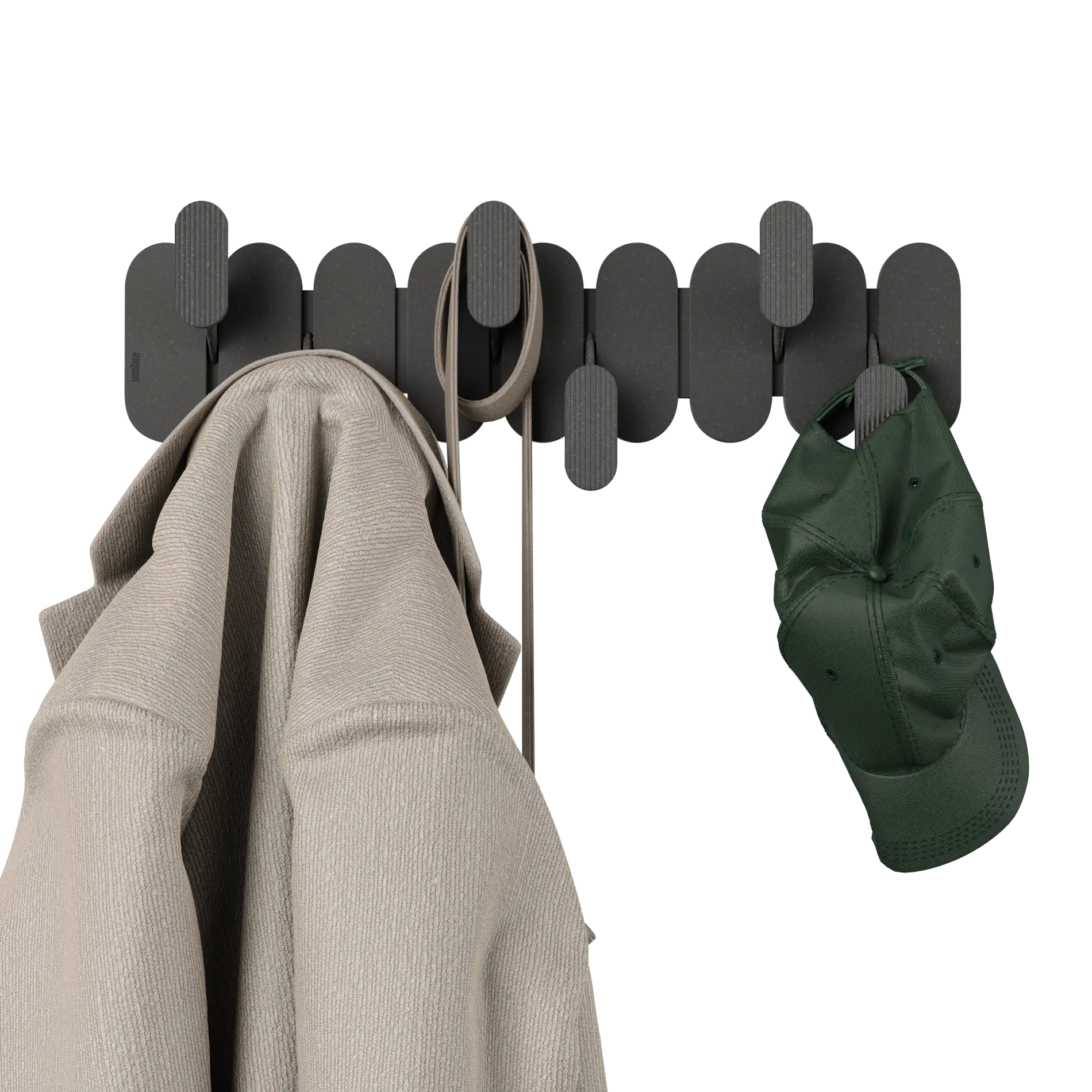 Umbra Tempo 6 Wall Hook, Wall-Mounted Coat Rack & Organizer