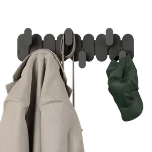 Umbra Tempo 6 Wall Hook, Wall-Mounted Coat Rack & Organizer