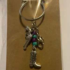 Cowboy keychain