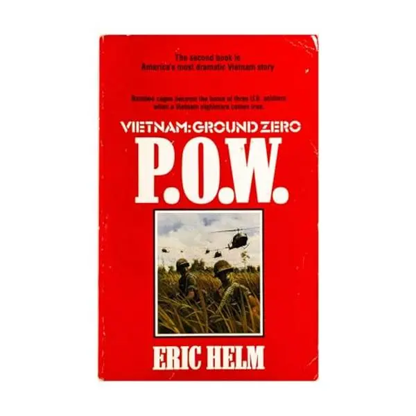 USED Book - P.O.W. (Vietnam Ground Zero) by Eric Helm (Paperback) - english