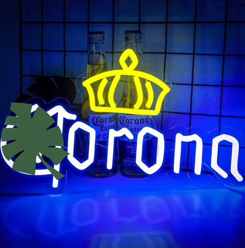 Corona Neon Bar Sign For Bar