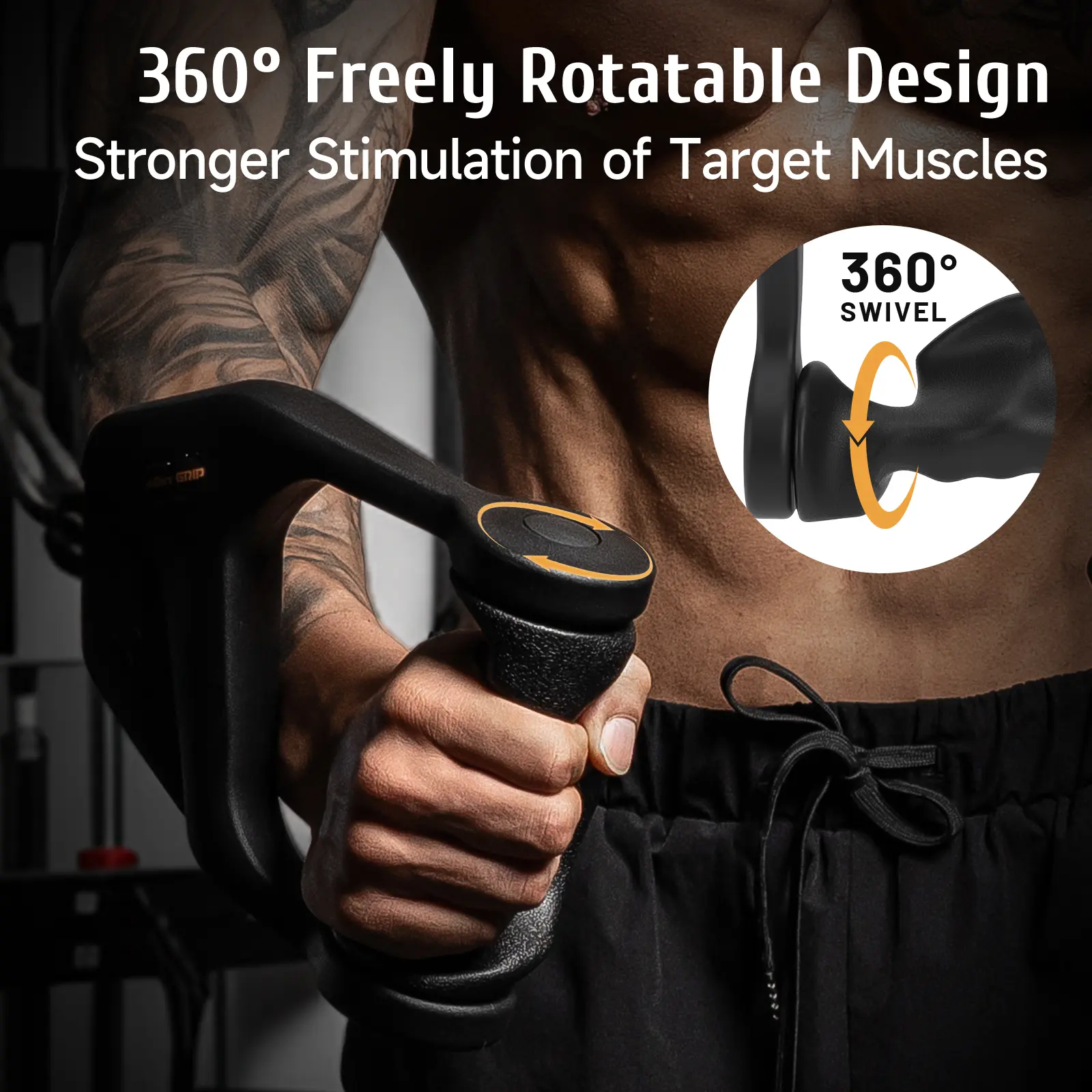 MOST GRIP Cable Machine Handles – Ergonomic D Handle Attachment