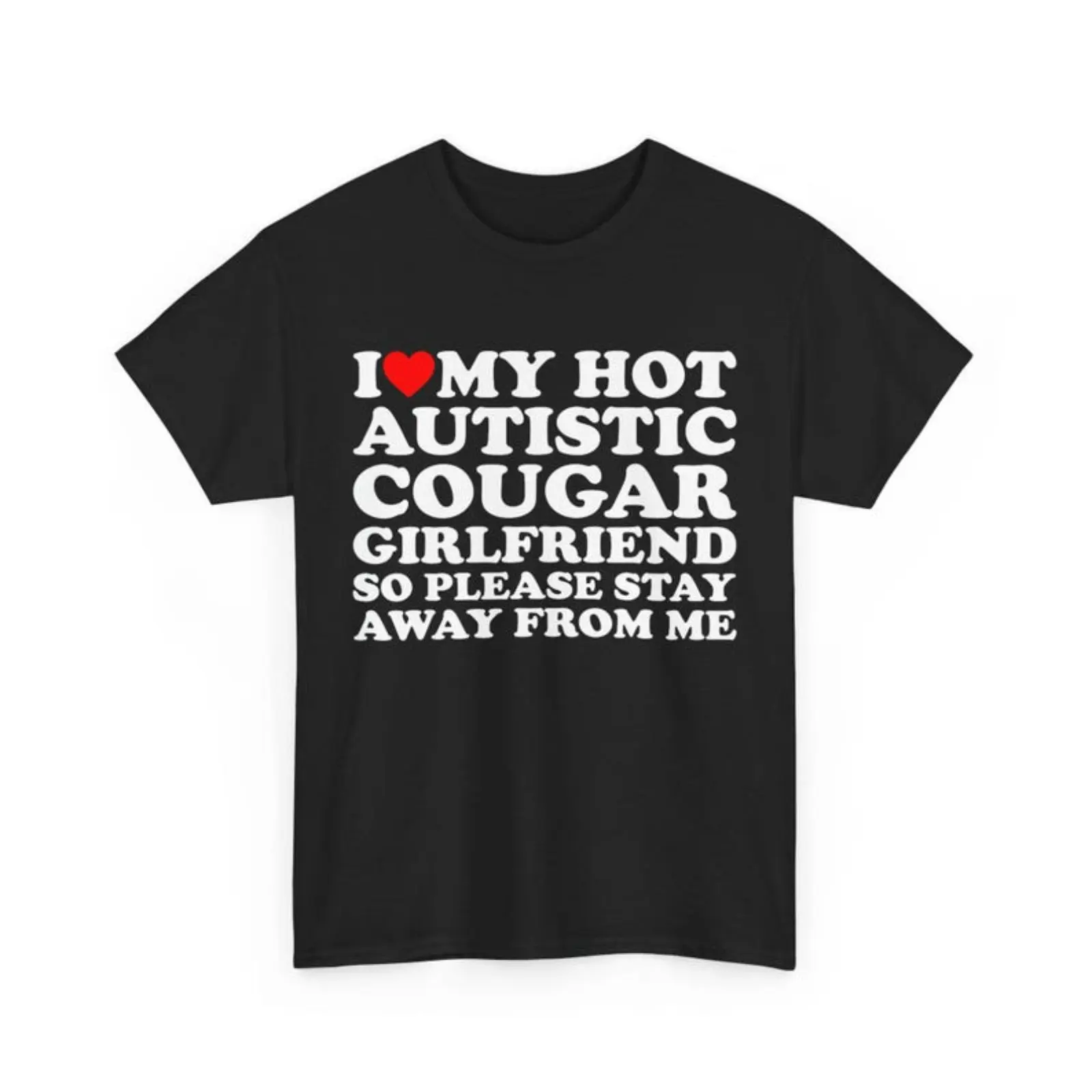 Casual Knit Cotton Short-Sleeve Round Neck Sporty Sports Top - Autism Awareness Shirt for Those Celebrating Their Autistic Girlfriend, Sporty Sports Tops