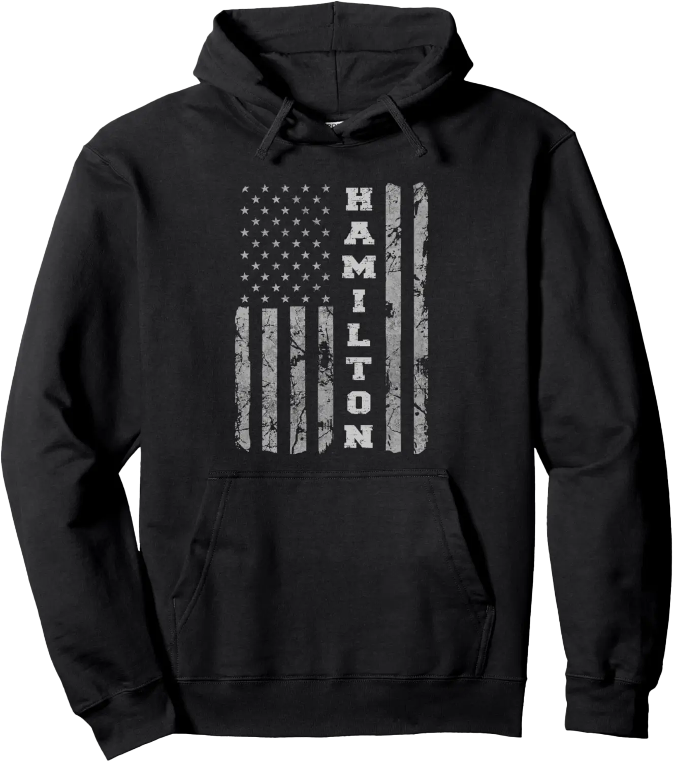 Hamilton, New Jersey, American flag Pullover Hoodie - Ananavar Shop 86B09WY2TZPK