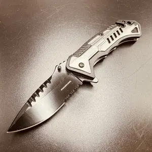 8.25" Tactical Spring Assisted Open Blade Folding EDC Pocket Knife Ironfang Knife