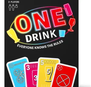 One Drink - Drinking Game for Parties - Fun and Easy Card Game for Game Nights