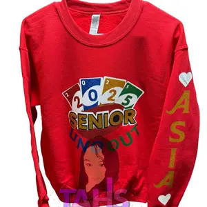 Senior 2025 “Uno”crewneck sweater