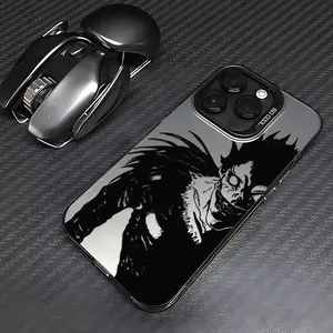Black Notebook Death Note Phone Case Compatible with for iPhone 17, 16, 15, 14, 13, 12, 11, X & Samsung Galaxy