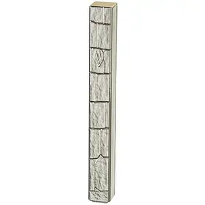 Plastic Mezuzah with Rubber Cork 15 cm with The Letter Shin