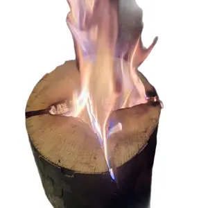 Swedish Fire Log for Effortless Natural Campfire Stove