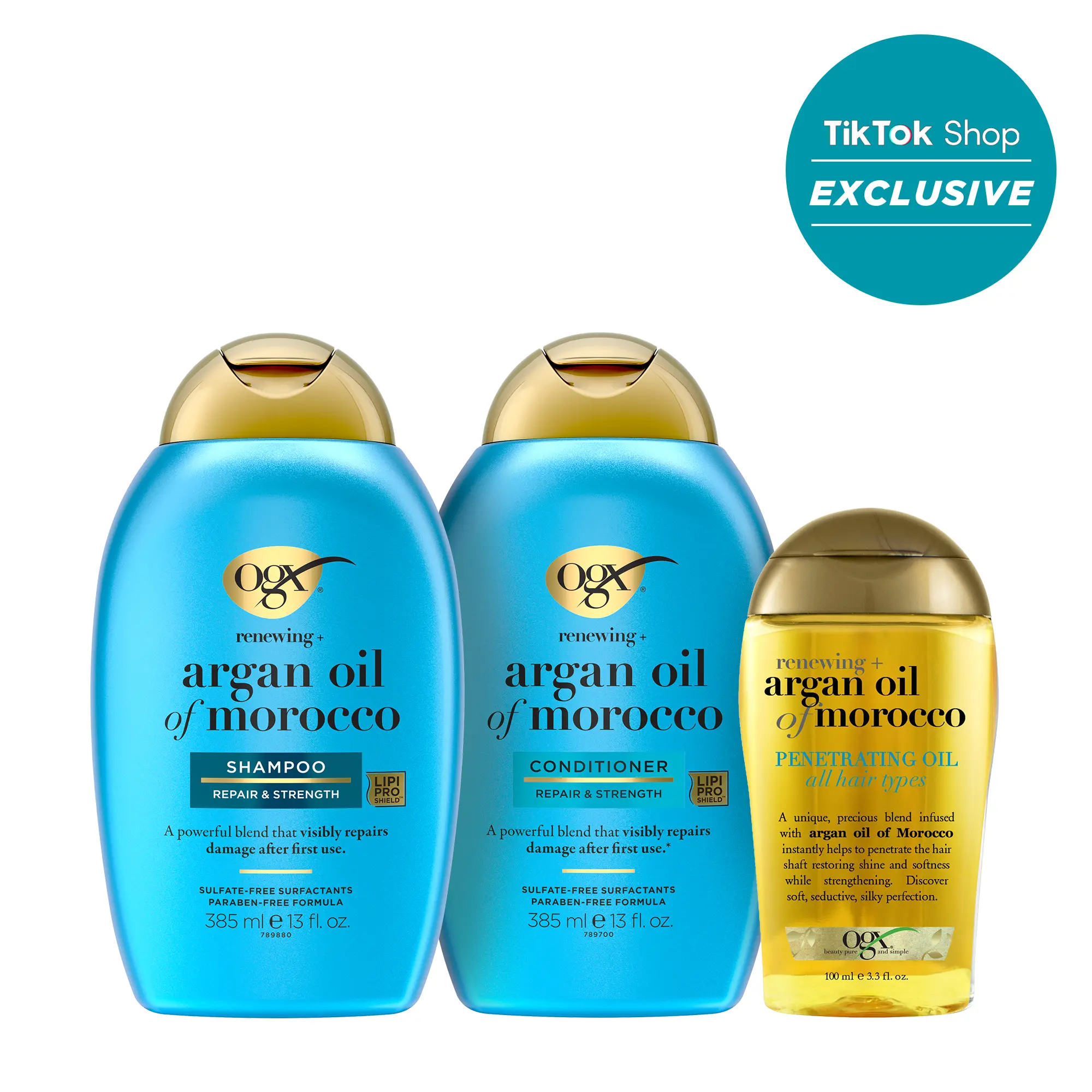 OGX Signature Renewing + Argan Oil of Morocco Bundle OGX Signature Renewing + Argan Oil of Morocco Bundle