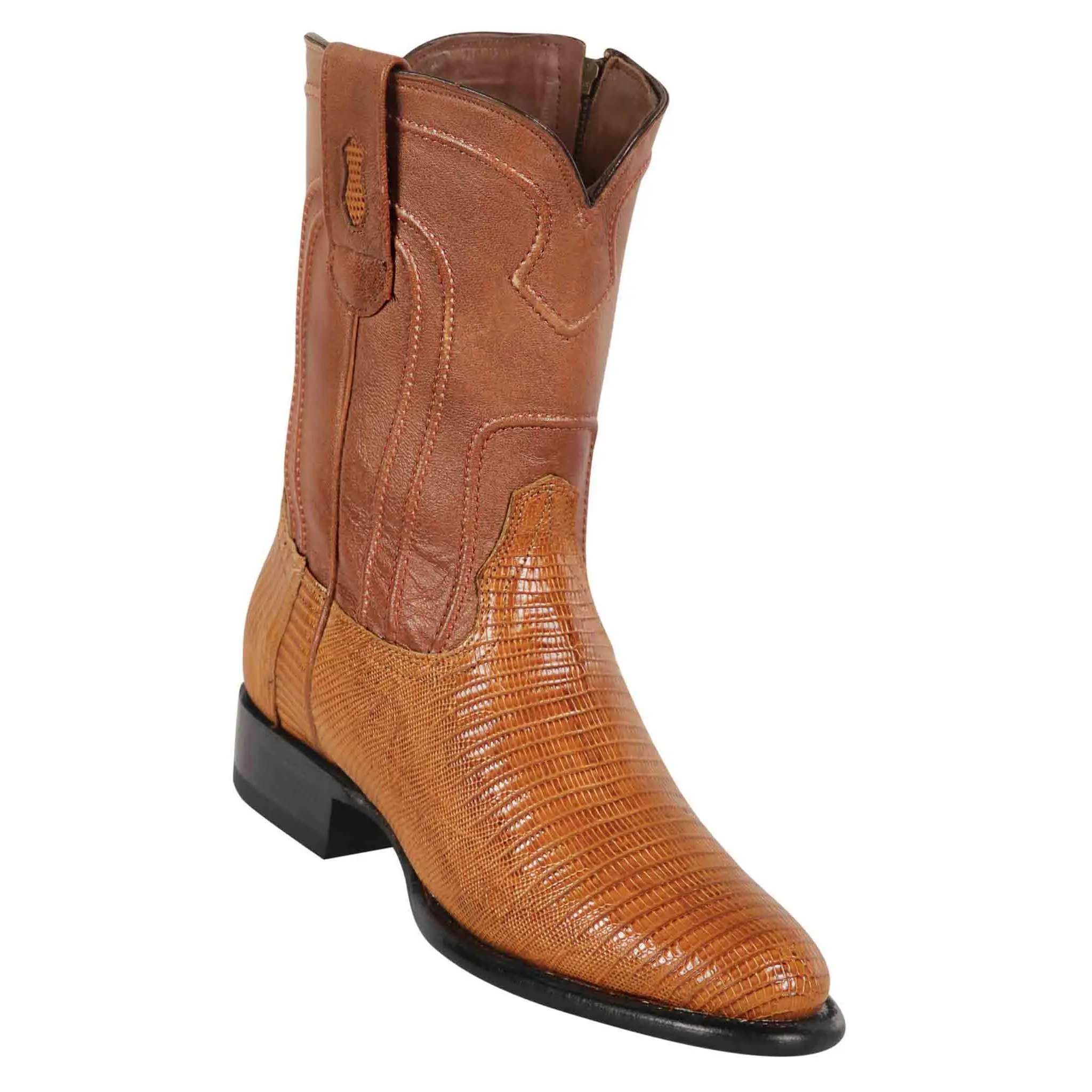 69Z07537  MEN LOS ALTOS BOOTS ROPER ANTIQUE SADDLE LEATHER BOOT