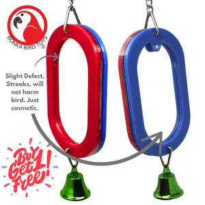 (COSMETIC DEFECT) 2660 Oval Bird Mirror BOGO BUNDLE BUY ONE GET ONE FREE!