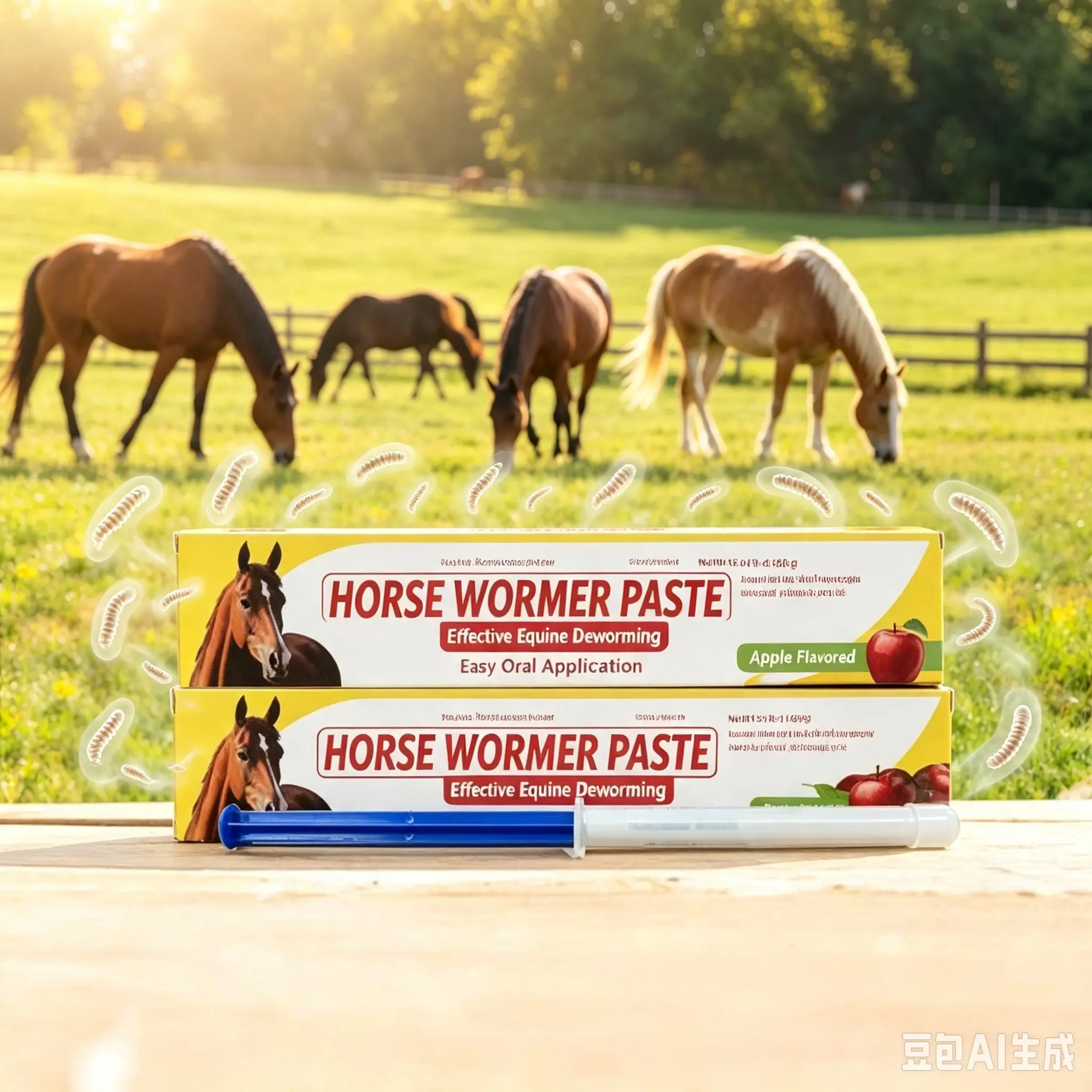 Horse Gel - Apple Flavor, 1.87% Broad-Spectrum Cream
