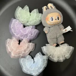 New 17cm Doll Clothes, Vintage Lace Mesh Dress, Kitty Replacement, Plush Toy Costume, Wholesale Fashion Accessories