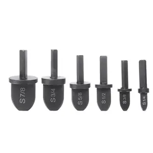 6 Pieces Set Of Triangle Handle Expander Copper Pipe Drill Bit Flaring Triangle Handle Pipe Expander Set Expansion Type Air Cond Tool