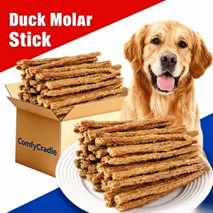 Natural Duck Meat Chew Stick Dental Care Dog Snack 200g/400g