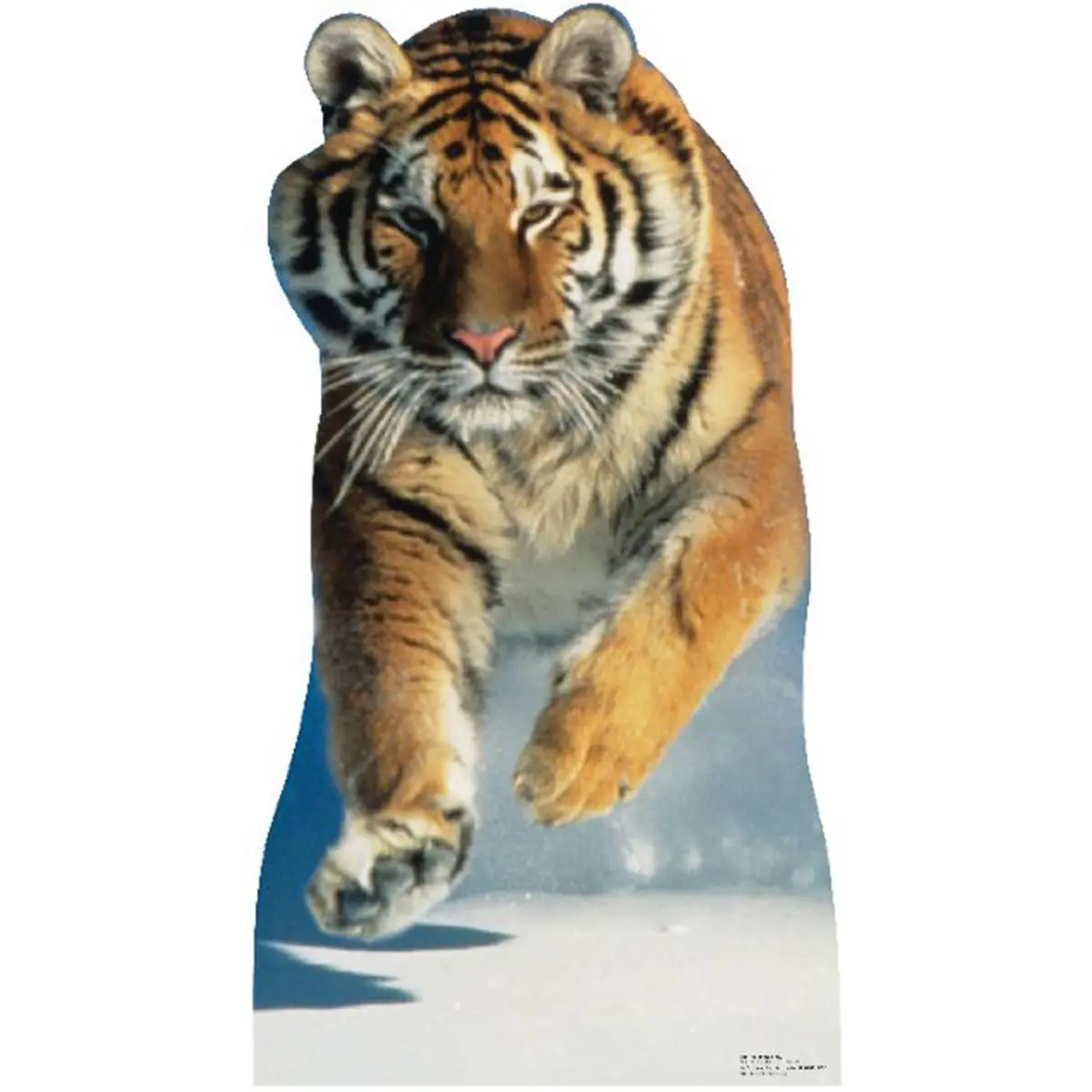 Life-Size Solid Tiger Cardboard Stand-Up Cutout, Home Decor for Home Supplies