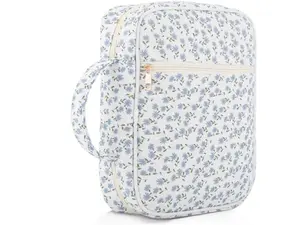 Bible Cover Case with Handle,Bible Bag with Zippered Pocket for Girls Study Supplies Kit, Large Size