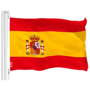 Spain (Spanish) Flag 150D Printed Polyester 3x5 Ft