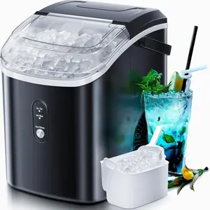 Nugget Countertop Ice Maker with Soft Chewable Pellet Ice