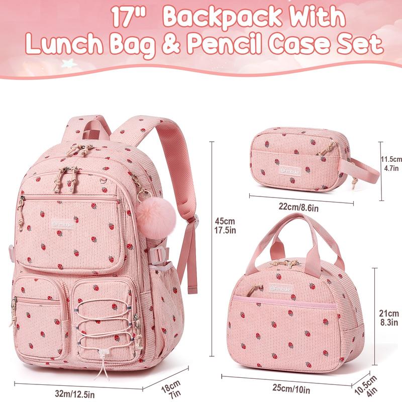 Product Introduction of Fimibuke Waterproof 3 PCS Backpack Set with Lunch Bag & Pencil Case – Lightweight School Bag Bookbag for Girls and Boys , Ideal for Elementary Middle High School Students dealsforyoudays 31