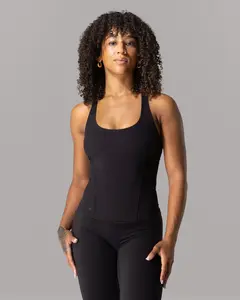 Flex Tank Long - Black