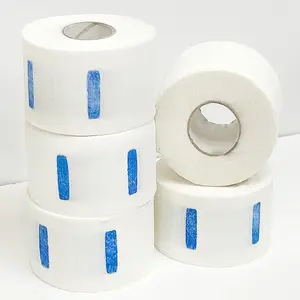 Hair Cutting Bibs Disposable Neck Paper, Elastic & Stretchable Salon Accessories, Professional Stylists Essential Hairdressing Tools