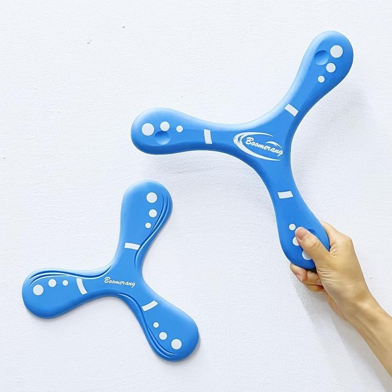 High-density EVA boomerang - suitable for adults, soft and safe, can be flown indoors/outdoors, brightly colored, makes a perfect gift for relaxation and social interaction, ideal for birthdays, Christmas, Easter, graduations, etc., one per pack.