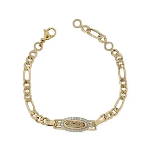 Baby Gold ID Bracelet - 14K Gold-Plated